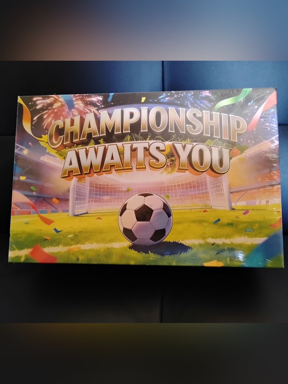 Soccer Box full with random gifts inside